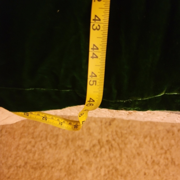 JADED GYPSY SILK VELVET GREEN  DUSTER NWOT - Picture 7 of 15